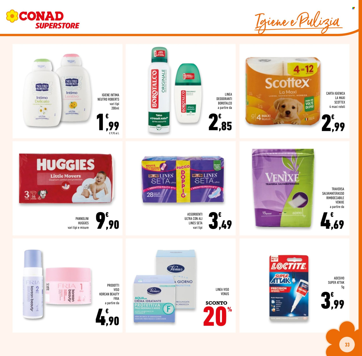 Volantino Conad Superstore - 3/1/2026 - 11/1/2026. Pagina 33
