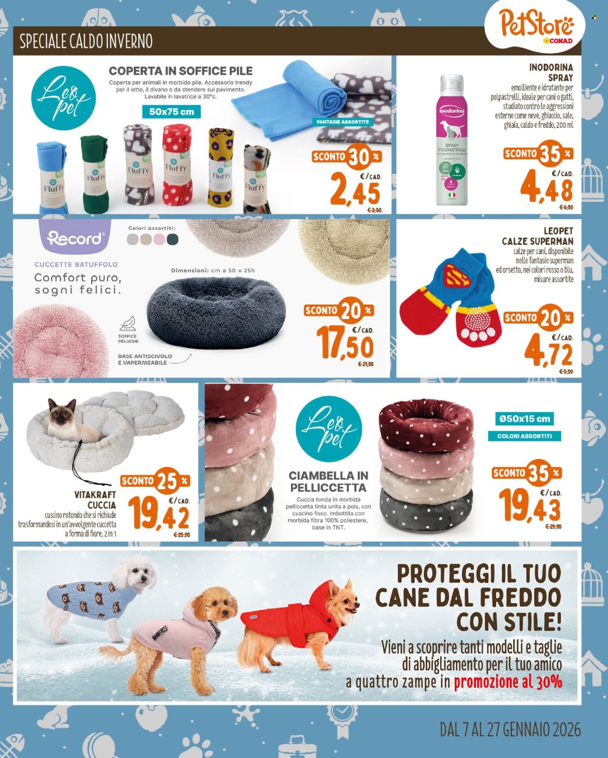 Volantino Pet Store Conad - 7/1/2026 - 27/1/2026. Pagina 7