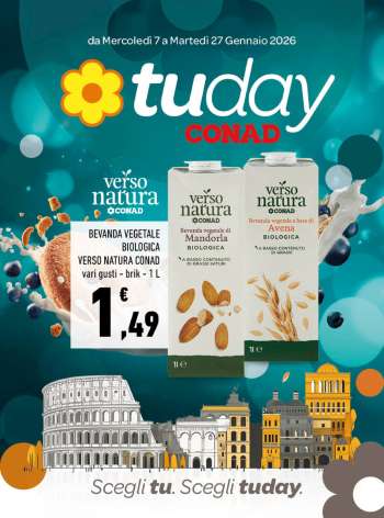 Volantino TuDay Conad - 7/1/2026 - 27/1/2026.