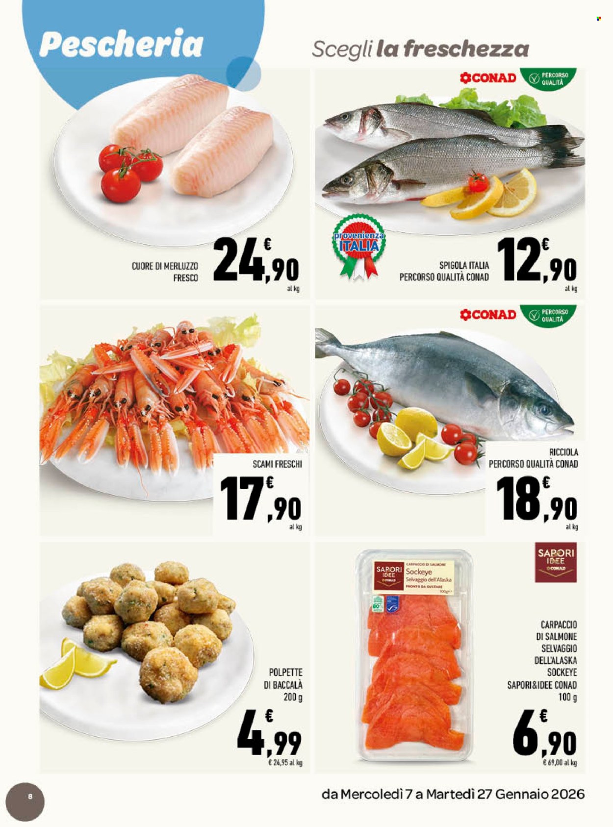 Volantino TuDay Conad - 7/1/2026 - 27/1/2026. Pagina 8