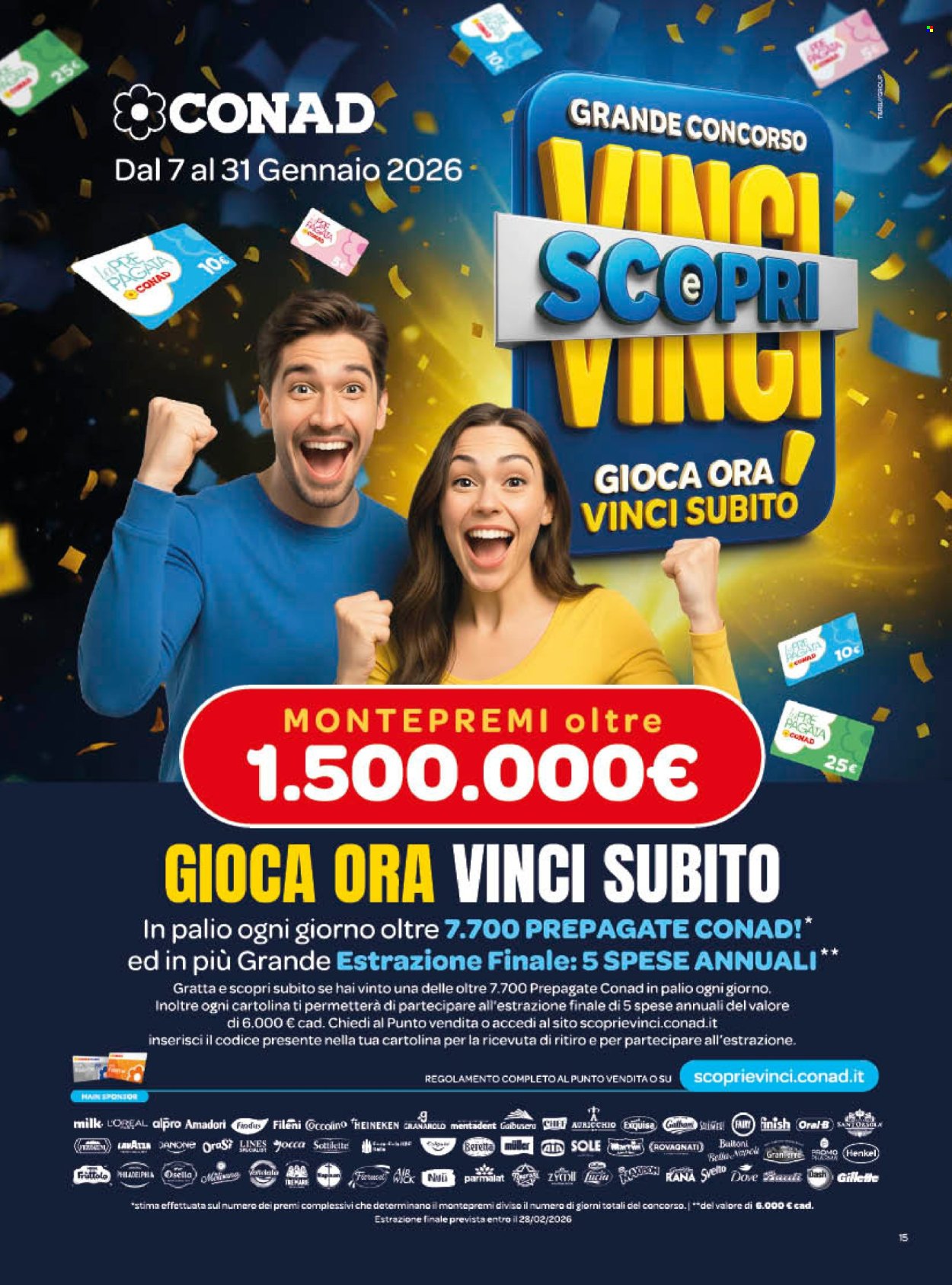 Volantino TuDay Conad - 7/1/2026 - 27/1/2026. Pagina 15