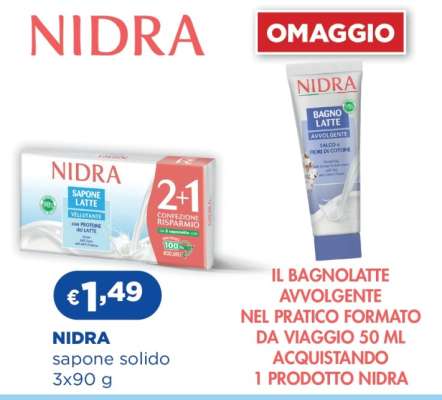 NIDRA sapone solido