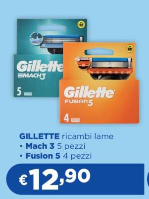 GILLETTE ricambi lame