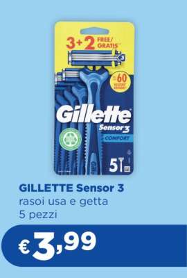 GILLETTE Sensor 3