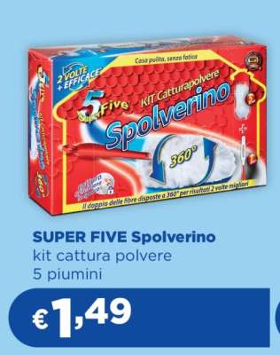 SUPER FIVE Spolverino