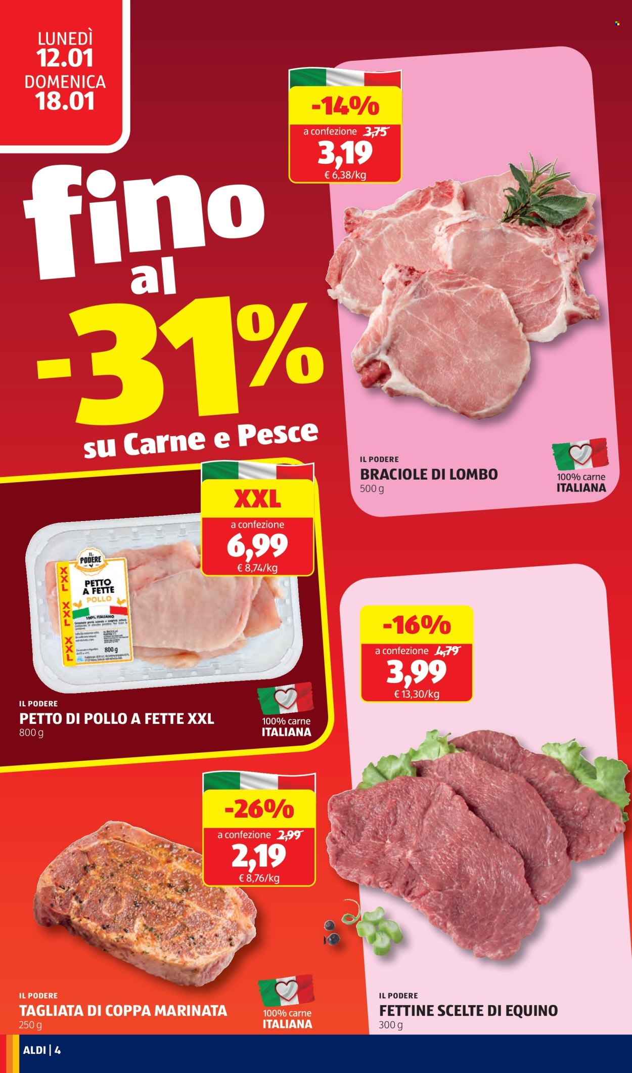 Volantino Aldi - 12/1/2026 - 18/1/2026. Pagina 4