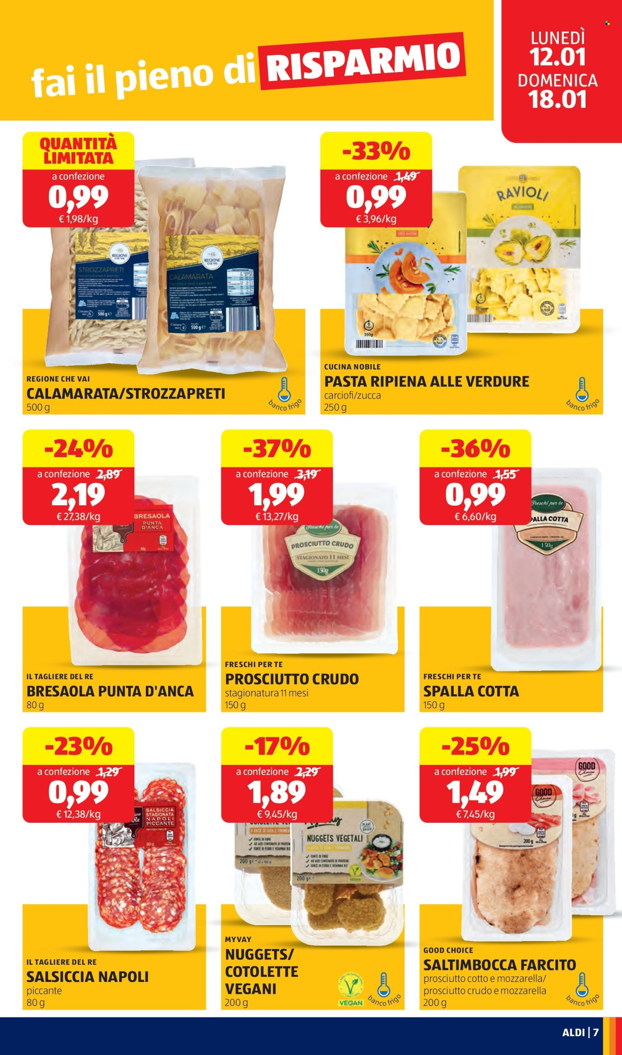Volantino Aldi - 12/1/2026 - 18/1/2026. Pagina 7