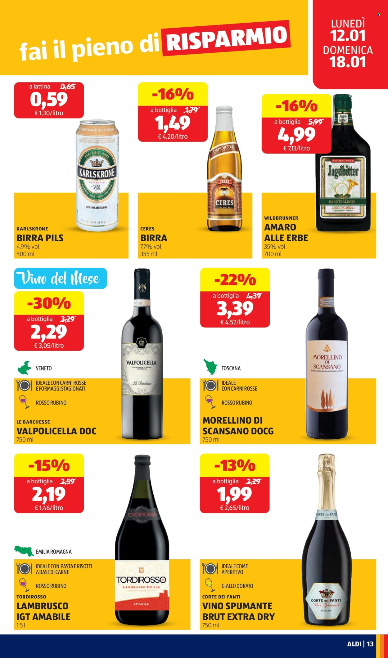 Volantino Aldi - 12/1/2026 - 18/1/2026. Pagina 13