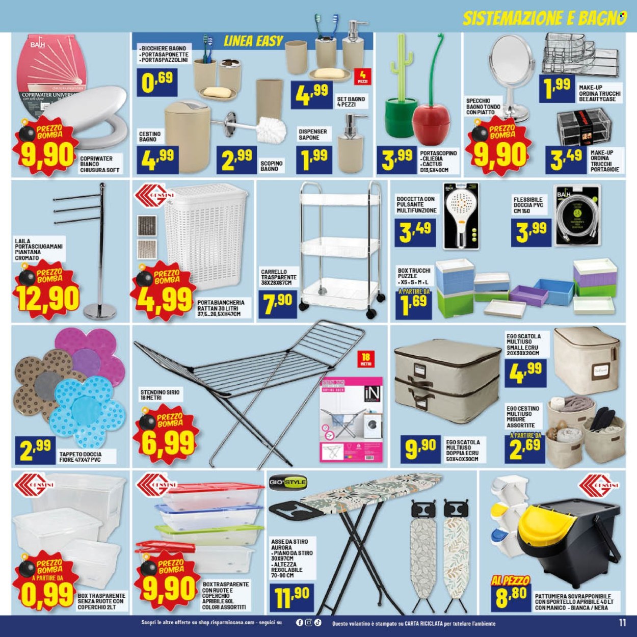 Volantino Risparmio Casa - 7/1/2026 - 18/1/2026. Pagina 11