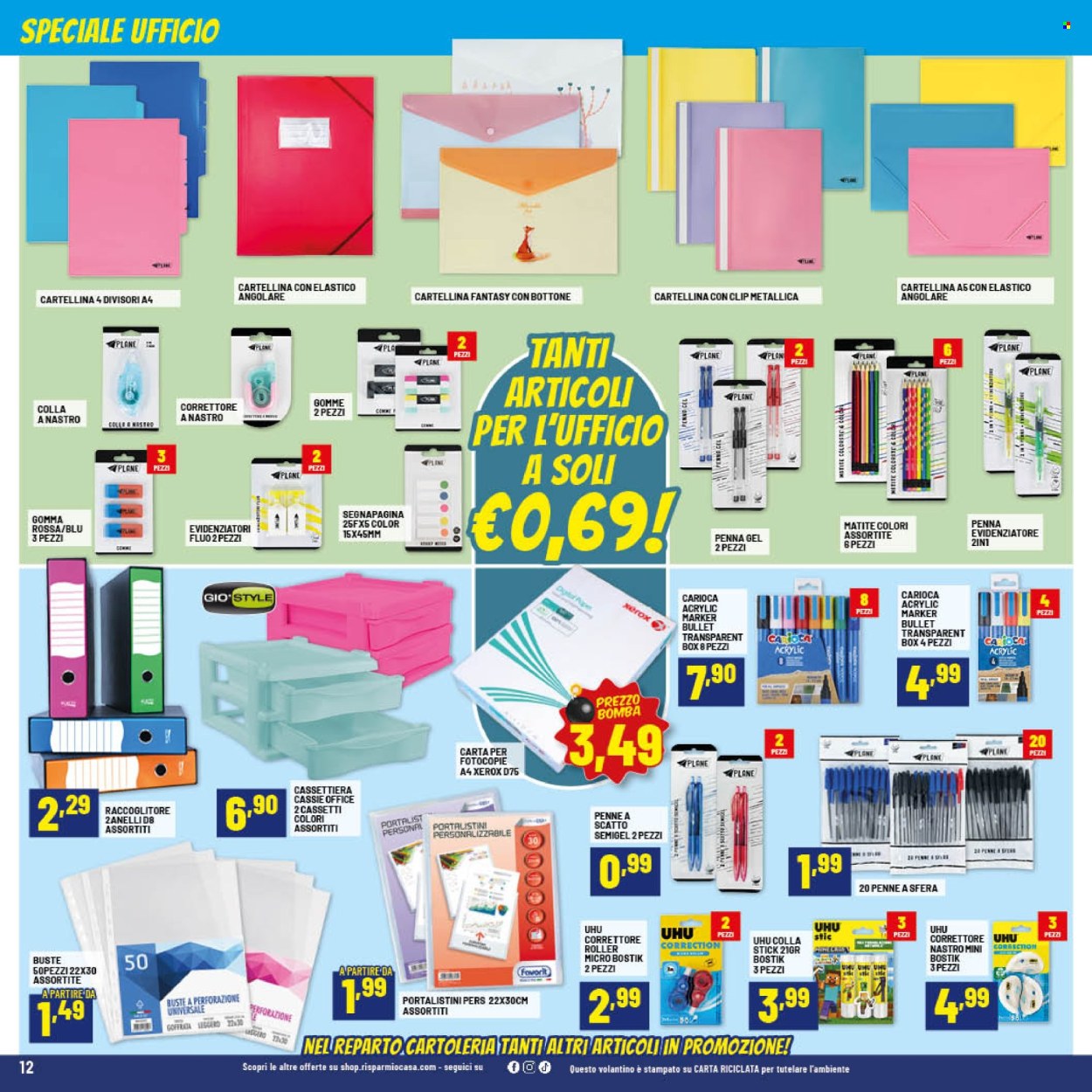 Volantino Risparmio Casa - 7/1/2026 - 18/1/2026. Pagina 12