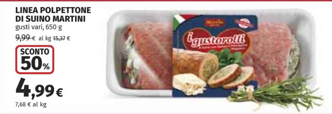 LINEA POLPETTONE DI SUINO MARTINI