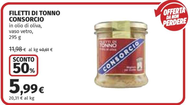 FILETTI DI TONNO CONSORCIO