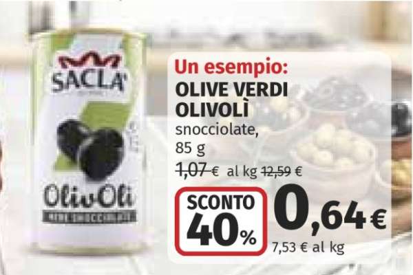 SACLA OLIVE VERDI OLIVOLÌ