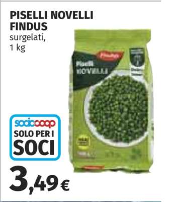 Piselli Novelli Findus