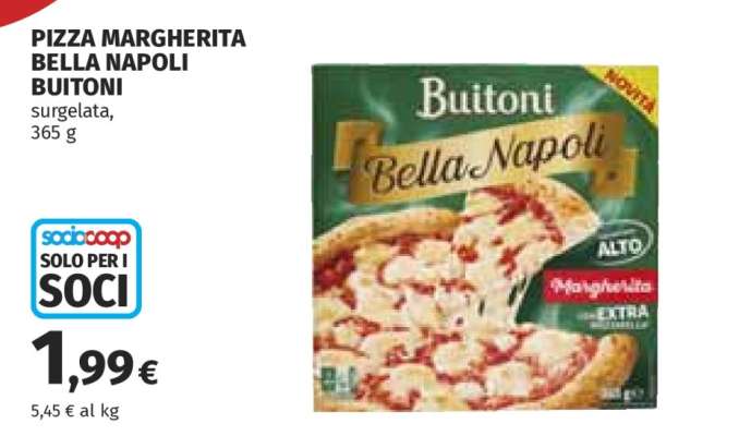 Pizza Margherita Bella Napoli Buitoni