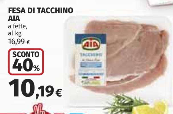 FESA DI TACCHINO AIA