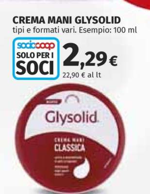CREMA MANI GLYSOLID