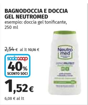 BAGNODOCCIA E DOCCIA GEL NEUTROMED