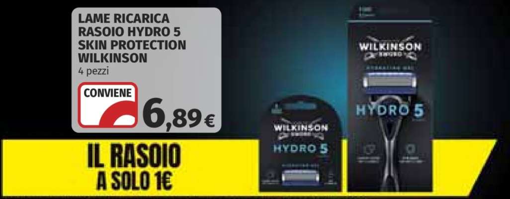 LAME RICARICA RASOIO HYDRO 5 SKIN PROTECTION WILKINSON