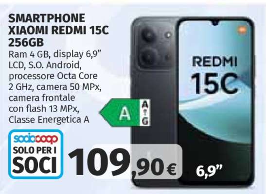 SMARTPHONE XIAOMI REDMI 15C 256GB