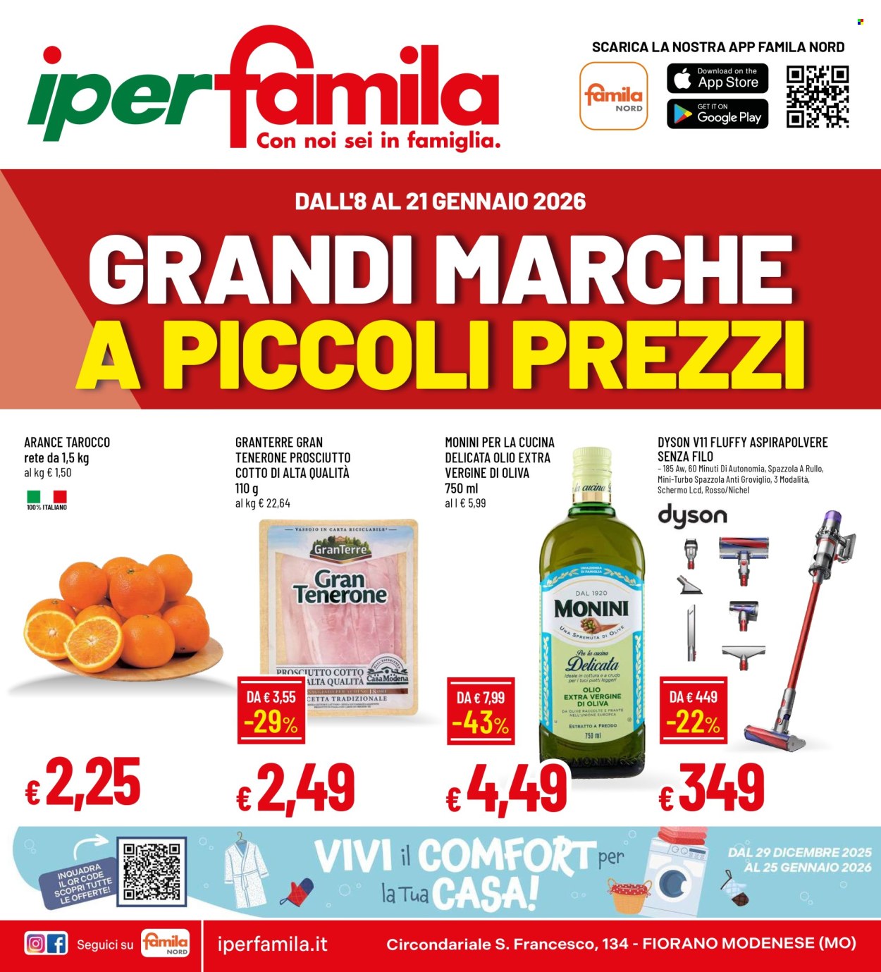 Volantino Famila - 8/1/2026 - 21/1/2026. Pagina 1
