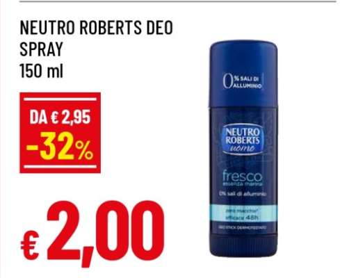NEUTRO ROBERTS Deo Spray