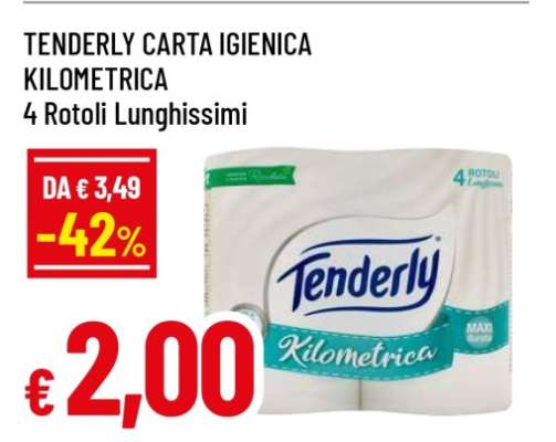 Tenderly Carta igienica Kilometrica