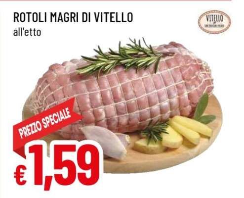 ROTOLI MAGRI DI VITELLO
