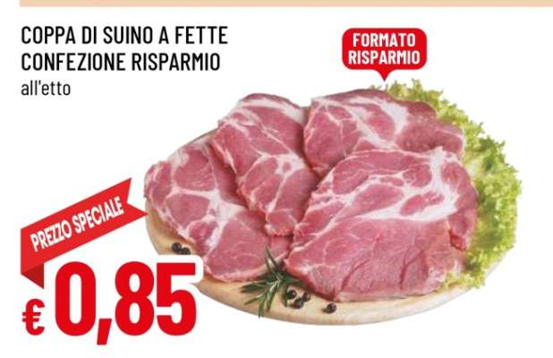 Coppa di Suino a Fette