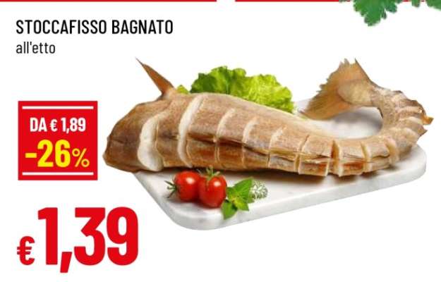 STOCCAFISSO BAGNATO