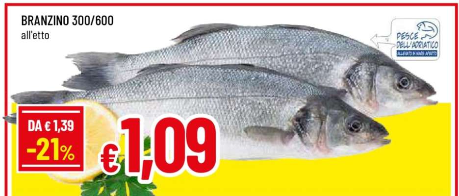 BRANZINO 300/600