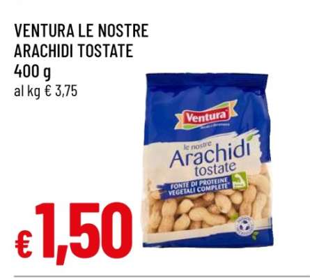 VENTURA LE NOSTRE ARACHIDI TOSTATE