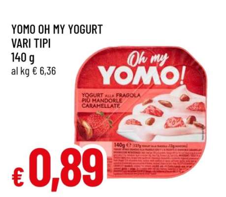 YOMO OH MY YOGURT VARI TIPI