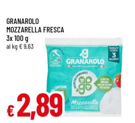 GRANAROLO mozzarella fresca