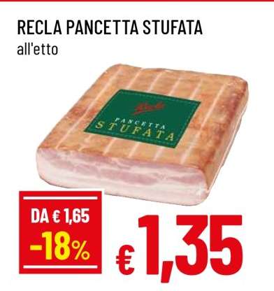 RECLA PANCETTA STUFATA