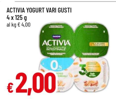 ACTIVIA YOGURT VARI GUSTI