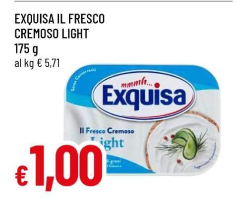 EXQUISA IL FRESCO CREMOSO LIGHT