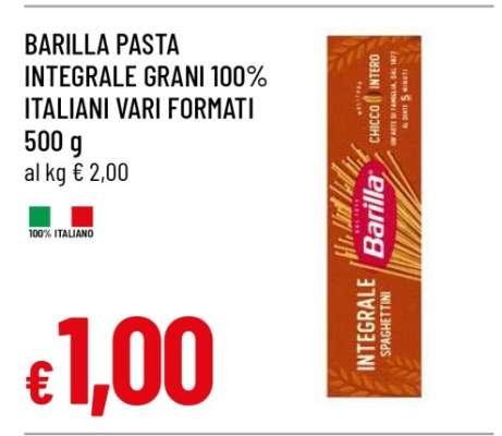 BARILLA PASTA INTEGRALE