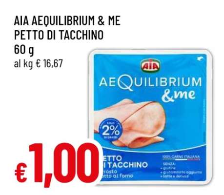 AIA Aequilibrium & Me Petto di Tacchino