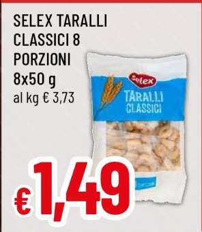 SELEX TARALLI CLASSICI 8 PORZIONI