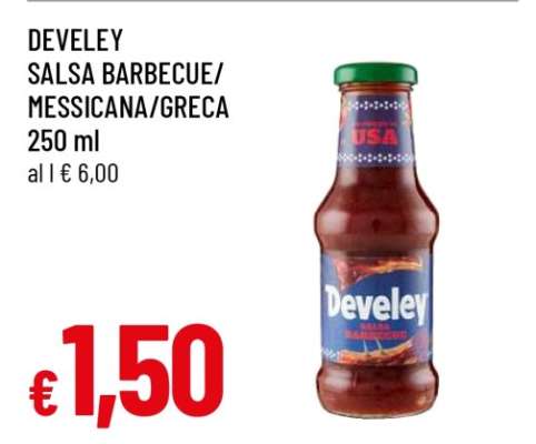 DEVELEY SALSA BARBECUE/MESSICANA/GRECA