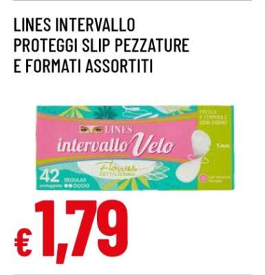 LINES INTERVALLO PROTEGGI SLIP