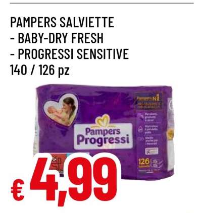Pampers Salviette