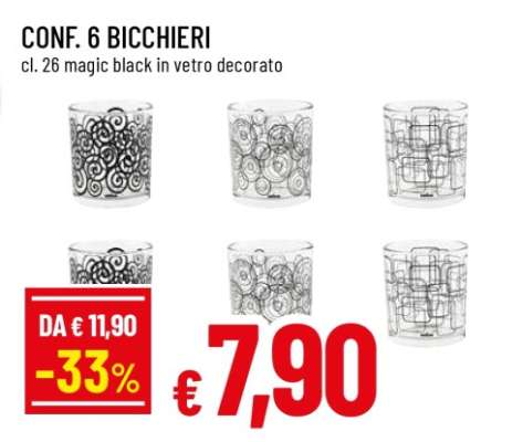CONF. 6 BICCHIERI