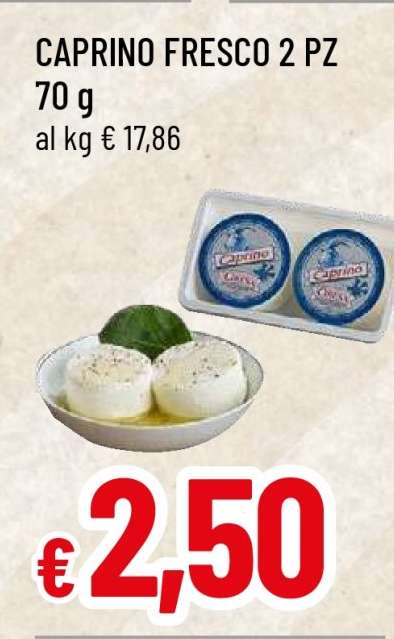 CAPRINO FRESCO 2 PZ