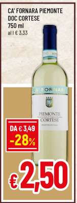 CA' FORNARA PIEMONTE DOC CORTESE