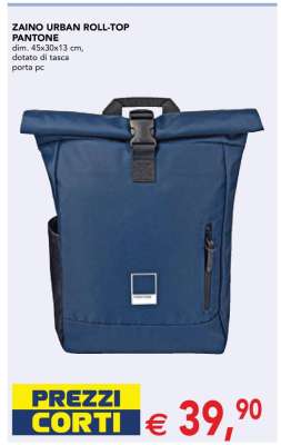 ZAINO URBAN ROLL-TOP PANTONE