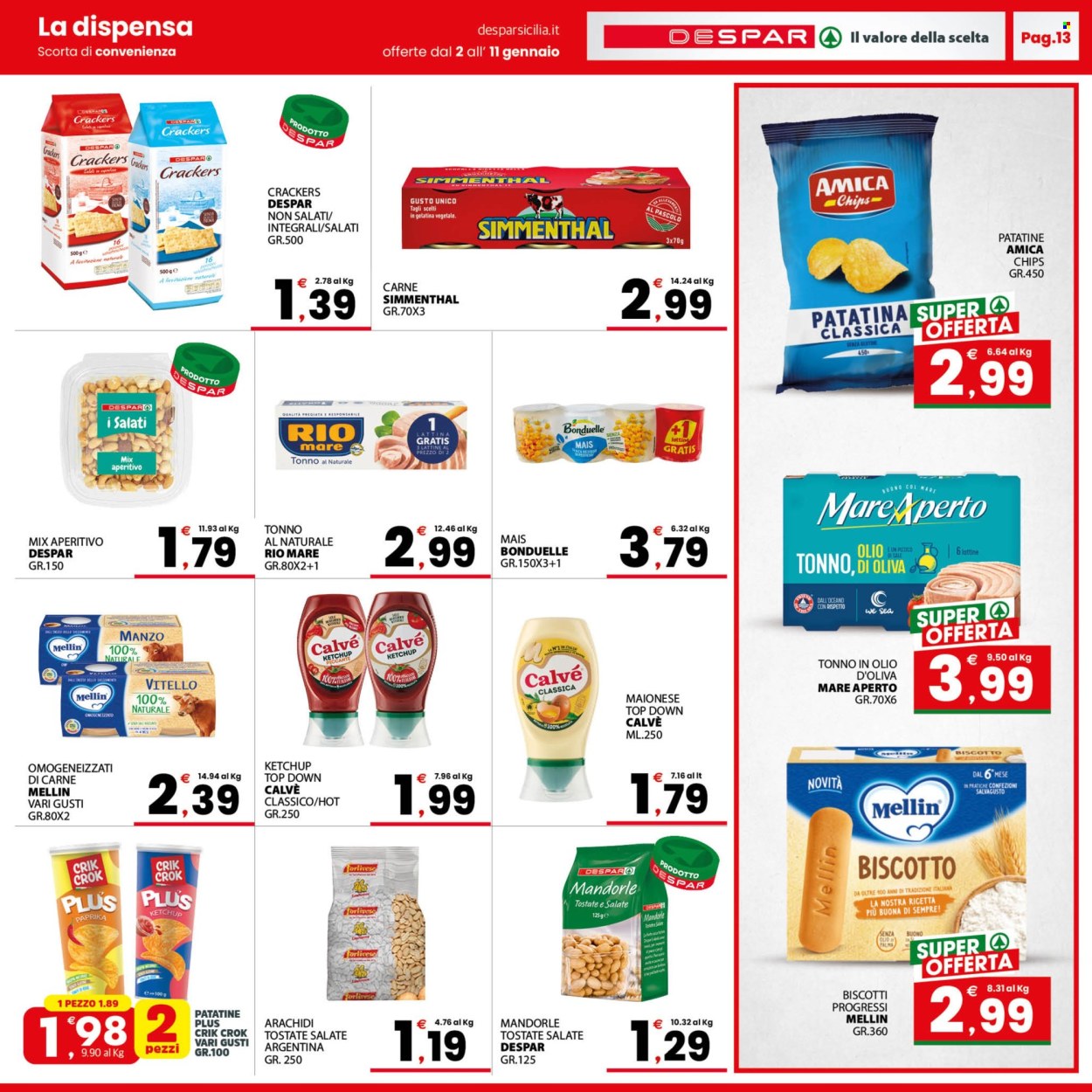 Volantino Despar - 2/1/2026 - 11/1/2026. Pagina 13