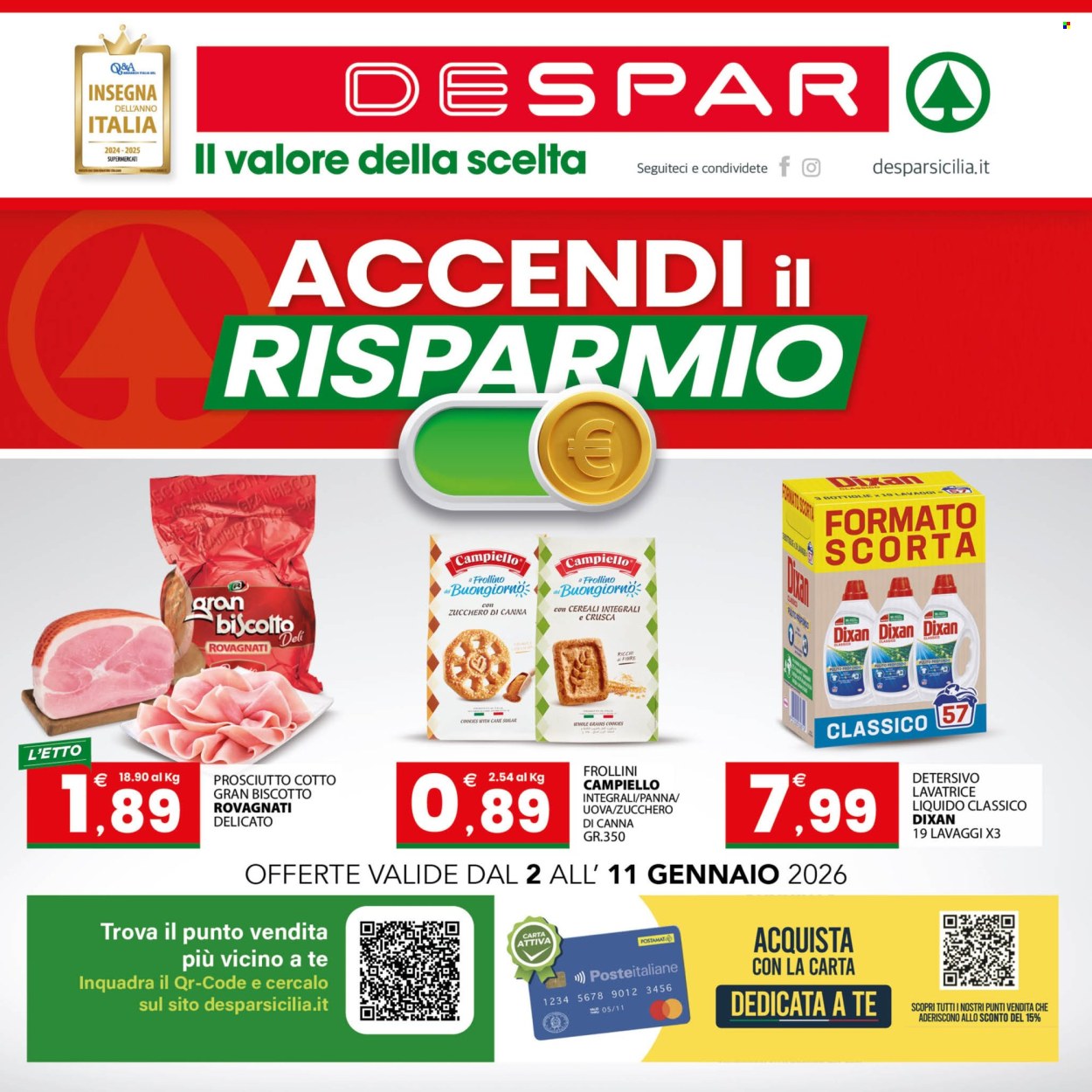 Volantino Despar - 2/1/2026 - 11/1/2026. Pagina 20