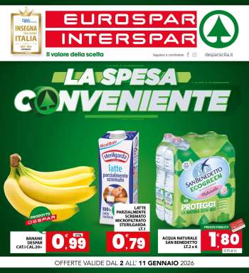 Volantino Eurospar - 2/1/2026 - 11/1/2026.